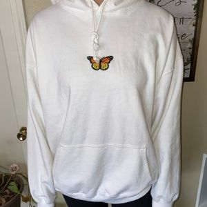Brandy melville butterfly sweatshirt